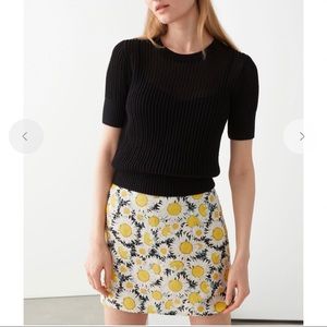 Other stories knit top, size xs